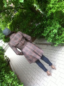 H&M Trench back